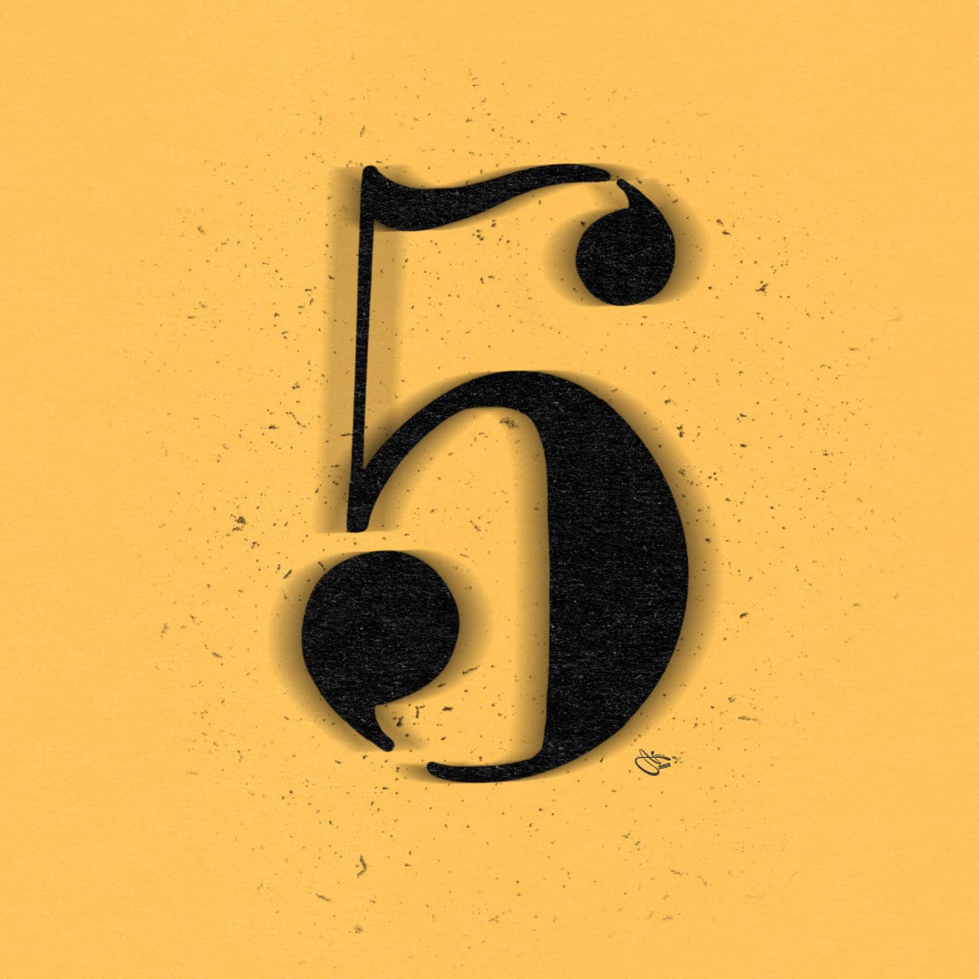 Number-5-Lettering-Nesia_eARTh